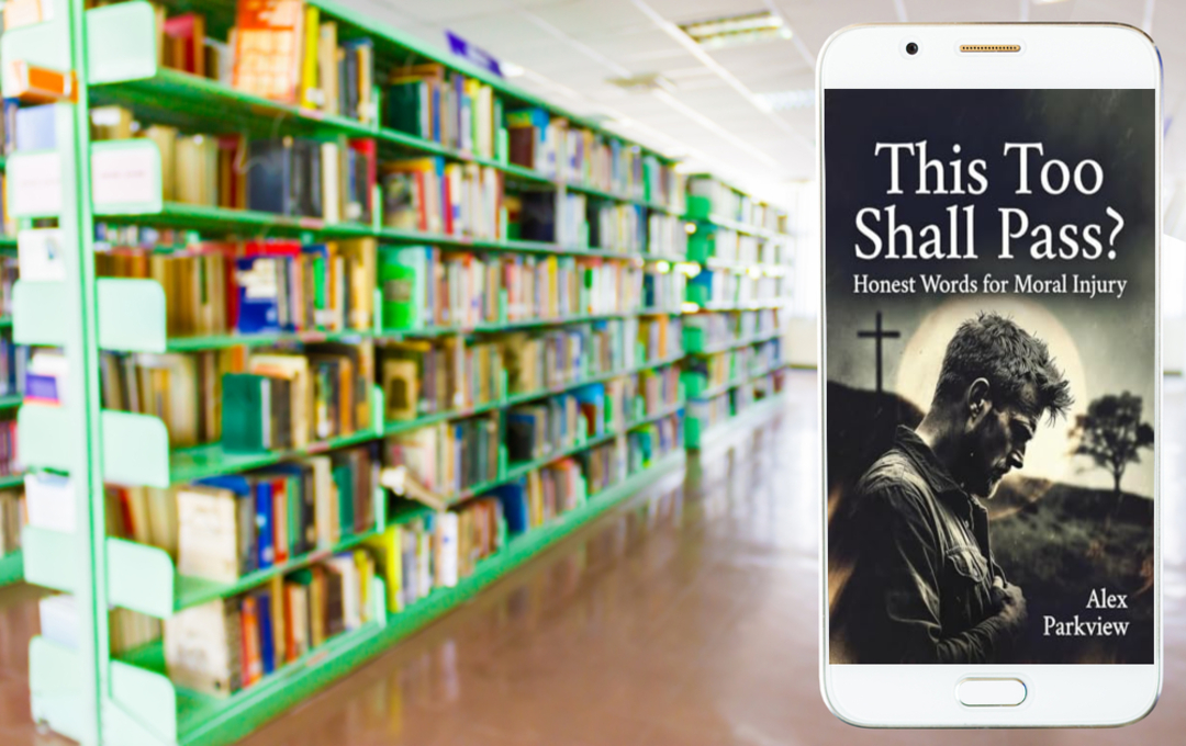 allauthor's tweet photo. Moral injury isn’t something you “get over.” But you can learn to live, breathe, and rebuild with it. Read “This Too Shall Pass?” now. #MustRead  @alexparkview https://t.co/JTfHvSiiVP