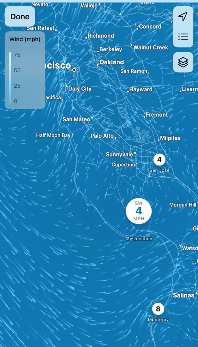 ashleyelbra's tweet photo. Based on my own data, this is the first time Santa Cruz has hit moderate air quality. Yes, there have been fires in the Bay Area. https://t.co/AECrRFHnON