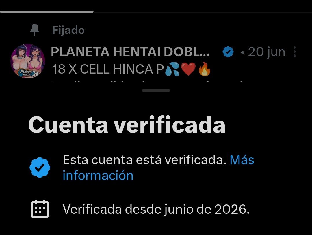 YA TENEMOS LA VERIFICACIÓN DE TWITTER 🩷🩷🩷 No se para que sirve Pero ya la tenemos https://t.co/fFsMLUnx4q