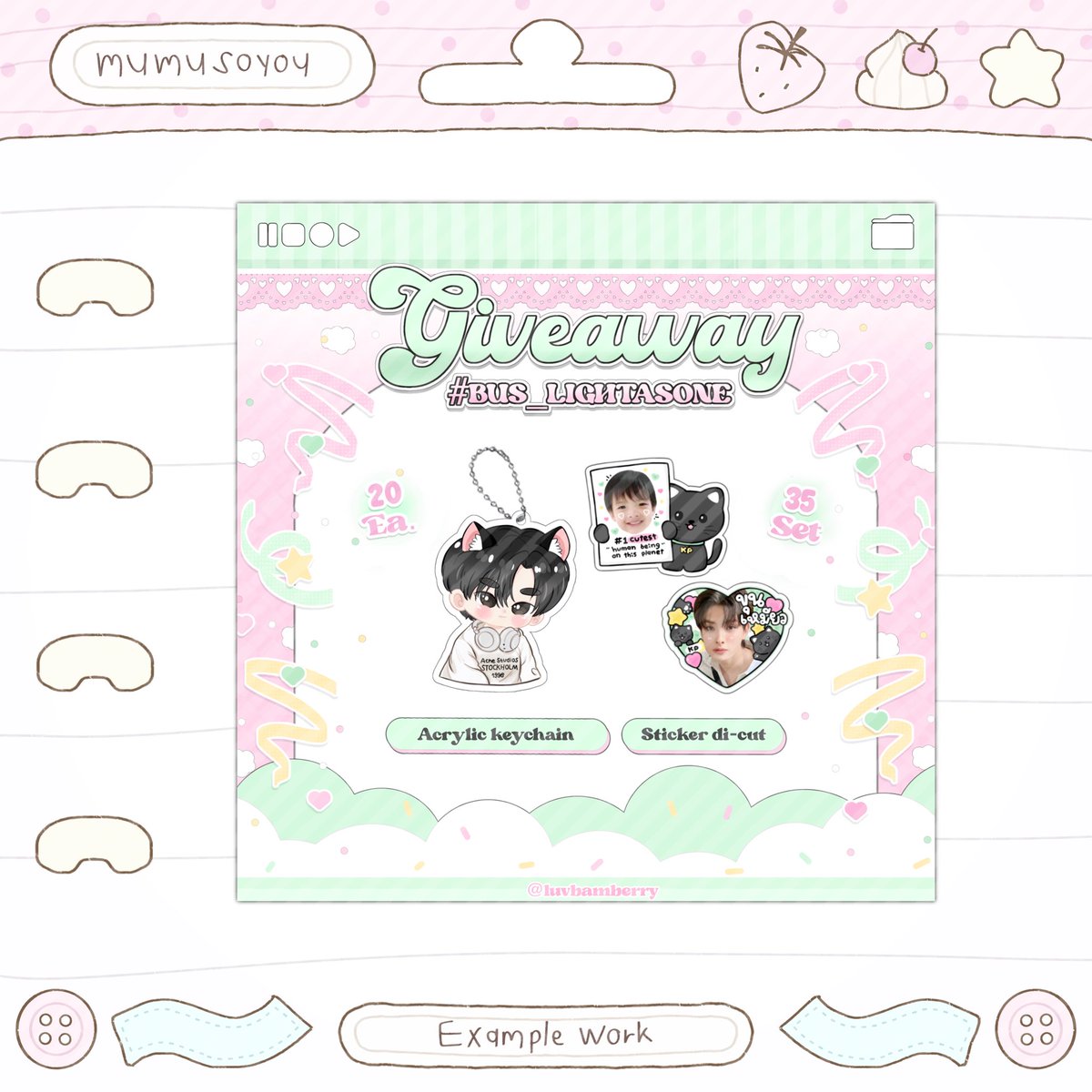 winnyyworld's tweet photo. 𓂂𓈒♡ 𝚙𝚛𝚘 รีทวิตลด 5-10% ♥︎𓈒 

    ◌ ֹ 𓈒ׅ รับออกแบบ give away 𐬹ִ݁

  〖 รองานไม่เกิน 3 วันนะคะ รับงานเร่ง  〗ナ ֯𓈒ׅ ּ

♡  หากมีข้อสงสัยหรืออยากสอบถาม สามารถทัก dm มาได้เลยนะคะ

#commissionsopen #commissionTH 
#รับออกแบบgiveaway #รับออกแบบของแจก #รับออกแบบ https://t.co/vBdvFG8E5G