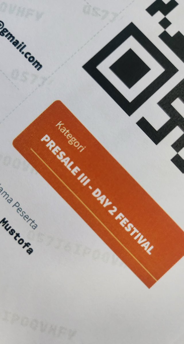 dimustof's tweet photo. WTS PJF Day 1 and Day 2 (1 tix each)

• Harga normal Presale 3 (no fee jastip)
• Diurus hingga tiket fisik, terima jadi di venue
• Boleh DP (Pelunasan Hari-H)

#PrambananJazzFestival2026 #PJF2026 #NIKI #XDINARYHEROES https://t.co/mz045NaSAj