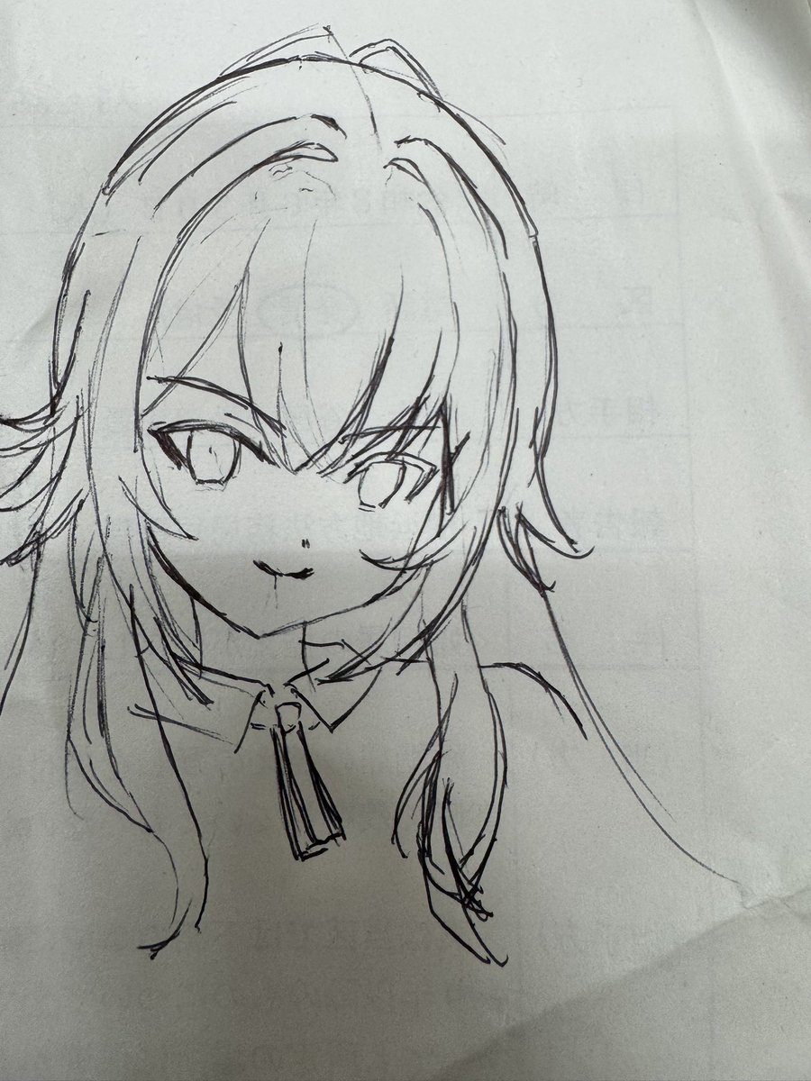 ponntass's tweet photo. お昼休み模写。序盤でミスしたところ汚くなっちゃった… https://t.co/ZXdgUp6l9l