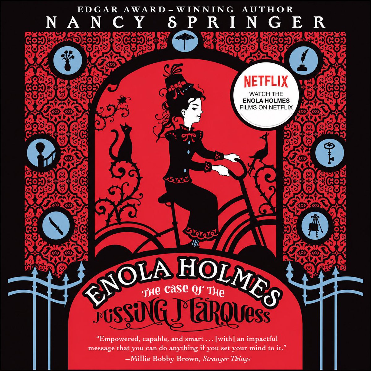 suvata's tweet photo. #TheNextChapter with @suvata

4.5 Stars • I had a lot of fun with this one. Enola Holmes, the much younger sister of Sherlock and Mycroft, sets off to find her missing mother after she disappears on Enola’s 14th birthday. Along the way she gets caught up in the mystery of a missing young marquess. Enola is clever, resourceful, and I’m definitely in for the next book.

#TheCaseOfTheMissingMarquess #EnolaHolmes #NancySpringer #Bookish