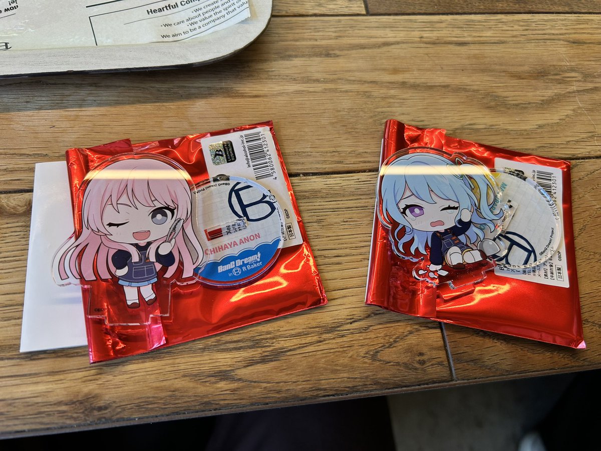 BangShogo777's tweet photo. 【交換】バンドリ R Baker アクスタ
【求】紗夜、燈
上記集まり次第他ゆめみたキャラの交換可
【譲】レイヤ、香澄、巴、愛音、花音
バンドリイベまたは平日夕方以降の関西圏での直接のお取引希望です。
よろしくお願い致します。
#バンドリ
#RBaker https://t.co/4Y0BVWna0M