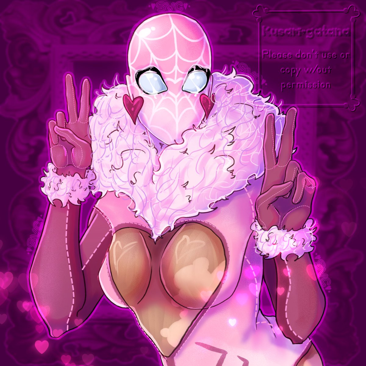 GatanaKusari's tweet photo. First #artfight attack of the year for itokaychergambitok on AF! https://t.co/NNongG5MsC