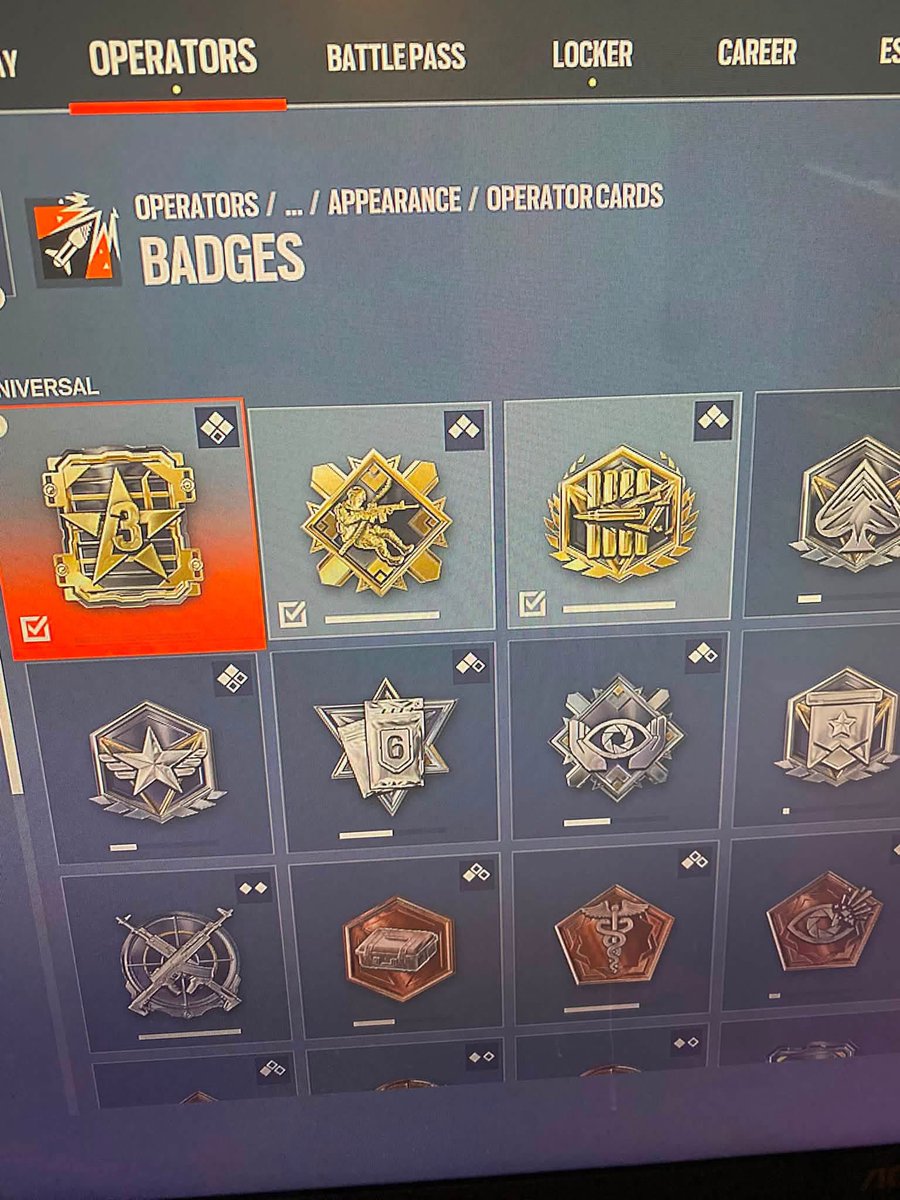 champ0016n's tweet photo. R6 acc FULL SECURITY!
1xChamp
5xDiamond
7xEmerald
9xPlatinium
3xFull Battle Pass
Full bundle
WEAPONSKIN 
 —(Obsidian,BeachTrip,SleekLethality
Majesty,SearchAndRescue,YearOfPig,
Piranha)
ATTACHMENT
—(HibernalSolstice,HeartPiercer,
InnovativeCodex)
—5 Animated Skins
—3 Black Ice https://t.co/UxJ3YnUUI7