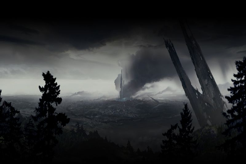 TheJeremy__'s tweet photo. Concept art of Half-Life 2: Episode Two https://t.co/TyaBY5SENM