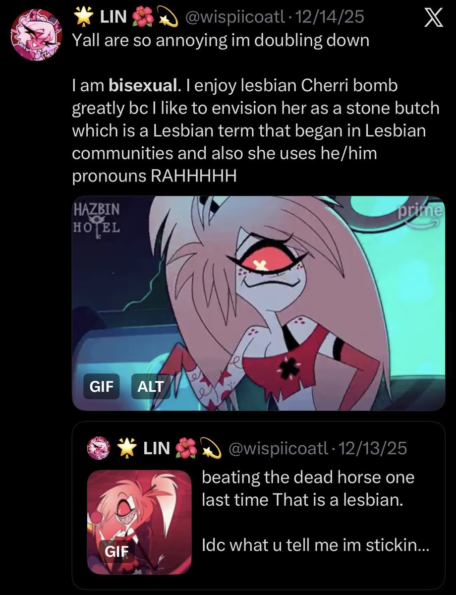 DAWNARTSS's tweet photo. @SpectaDoomTerr7 @dogcat77n they're bisexual actually
found via looking it up on their acc https://t.co/M87jigYdFa