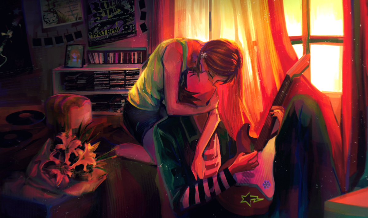Rimie_tkhoa's tweet photo. #우르히메 #ウル織 #ulquihime #BLEACH

Omg Ulq will be the rock singer n Ori will be his muse sksksksksksj💚🧡 Every song of him is abt her hjhj😔✌🏻

(A): Hương Quỳnh https://t.co/BcBjOfjK1m