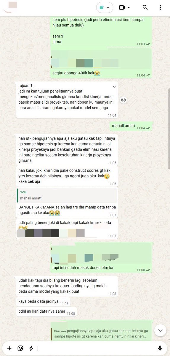 vie • JOKI TUGAS, SPSS, SKRIPSI tweet media