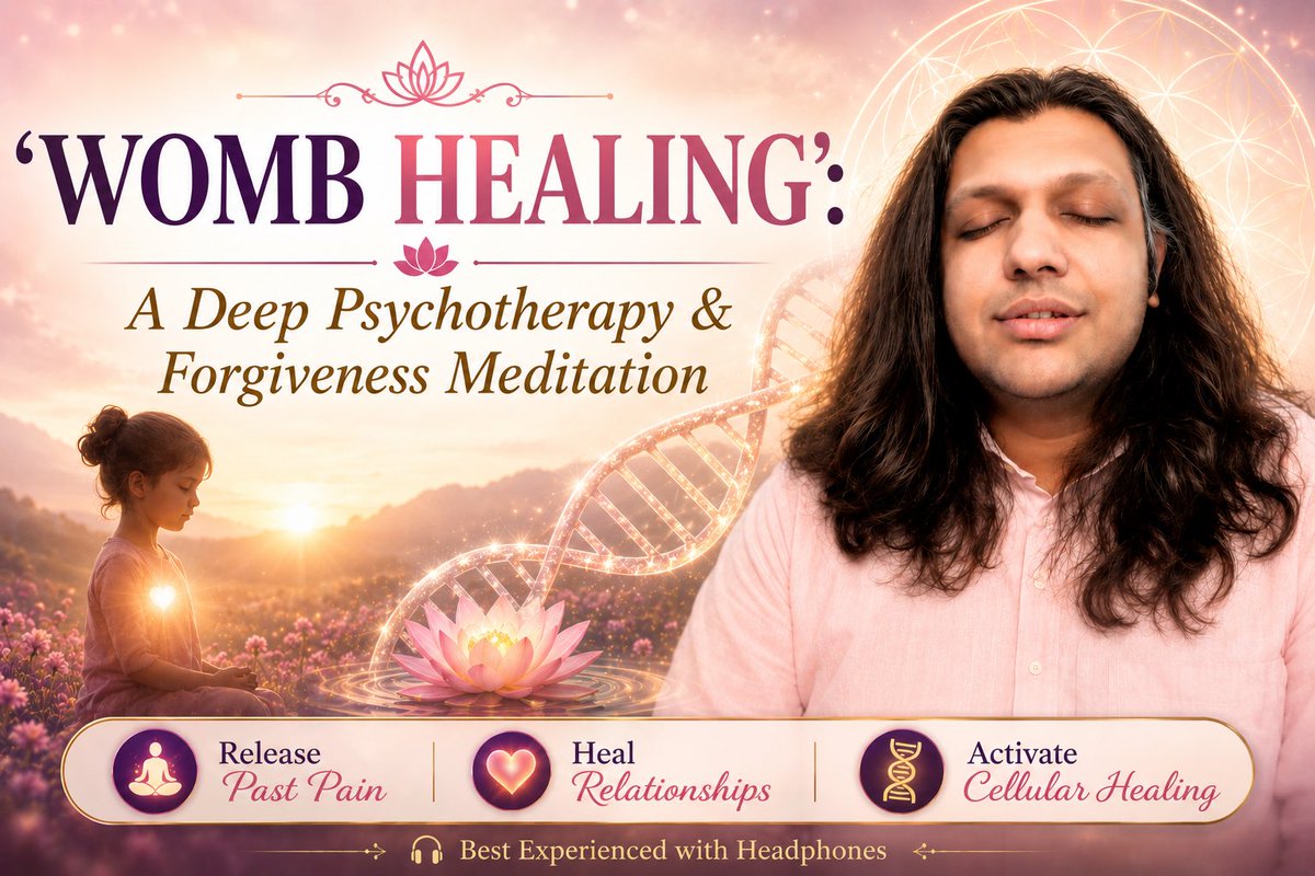 DrJanmeshgor's tweet photo. In this video, we take a journey back to the very beginning — from conception in the womb, through childhood, into the present — to release stored trauma, forgive the past, and heal at all levels.

Watch only if you are ready for this miraculous healing:
https://t.co/31Q288qwL6 https://t.co/UUqOHrLomT