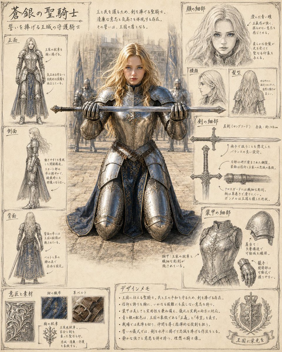 Character Design Concept Sheet
