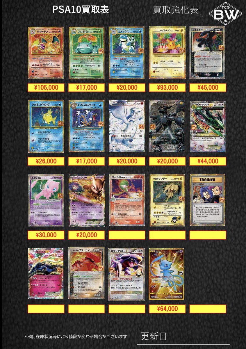 PSA10 25thプロモ.ムンク.MA