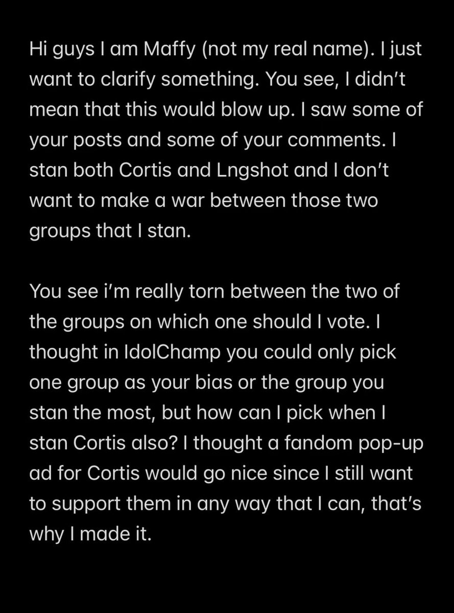 nyulonly's tweet photo. For Coer,
Please read this carefully, as the information you previously received was incorrect.

I’m kindly ask everyone to be more mindful of what they post on social media, especially when it involves LNGSHOT member.

Thank you. https://t.co/t4j3ZGhYAt