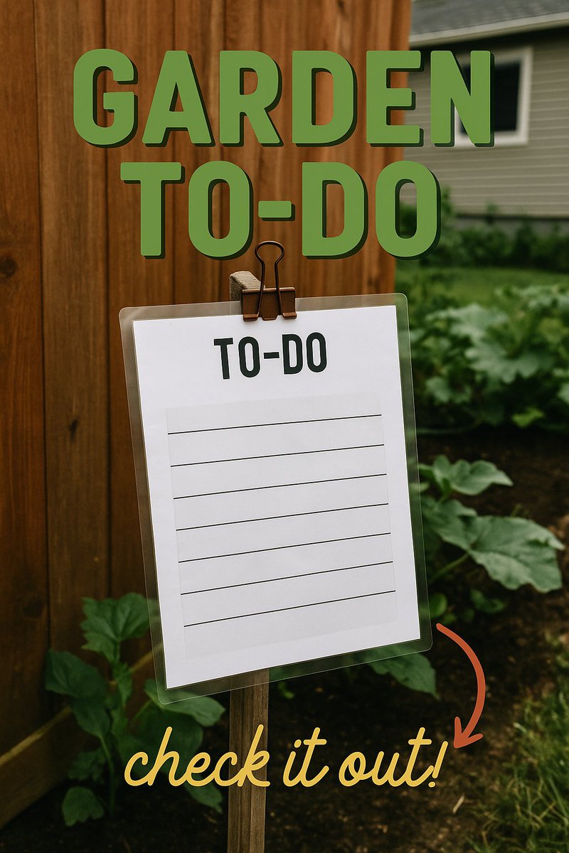 Dian_Farmer_'s tweet photo. 📋 This printable garden to-do list helps you track your tasks so nothing slips through the cracks during growing season.
👉 https://t.co/unBWvVIWwY
#GardenChecklist #ToDoList #GardenTasks #GrowMore #GardenPlanner https://t.co/pCKOheZNLV