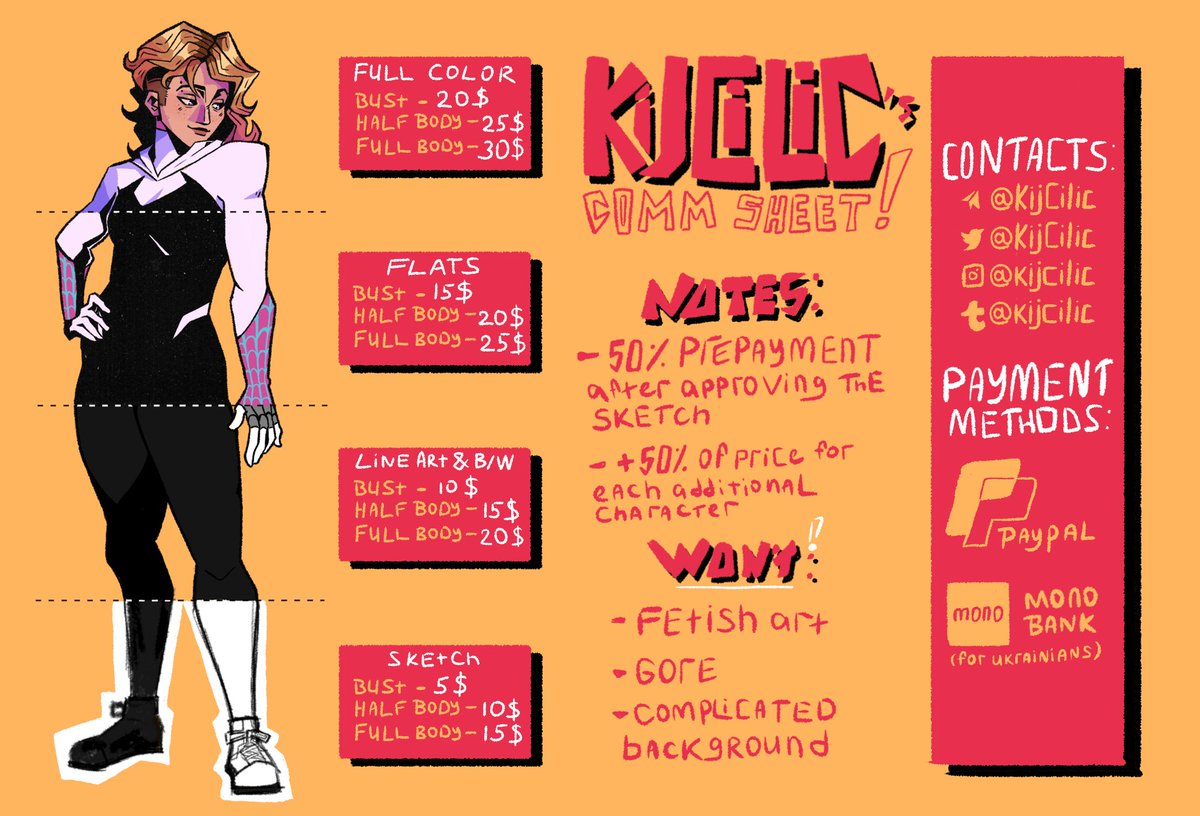 KijCilic's tweet photo. Commissions open by the way... https://t.co/pYXYPH8Jqs