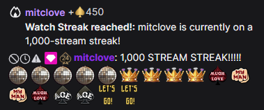 520AceOfSpades's tweet photo. Hey @Twitch we need stream streak badges!

@Mitclove1 😍  Thank you!  We wouldn't be where we are today without you!  #dedication https://t.co/oBIC4aCF2d