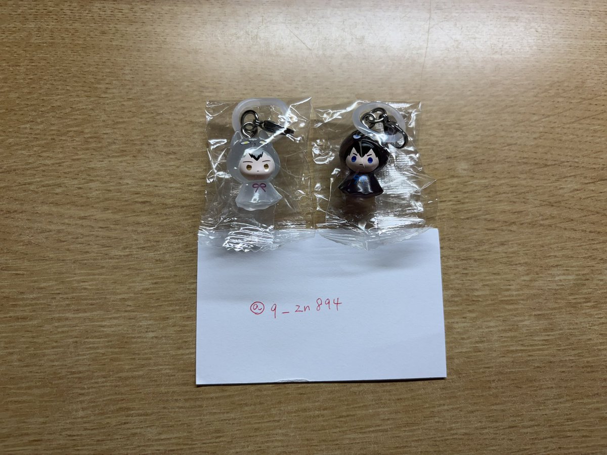 q_zn894's tweet photo. ハイキュー!! めじるしアクセサリー アニマル

求 月島蛍
譲 北信介、影山飛雄

郵送希望です‼️
1:1でも2:2でもどちらでも構いません。
検索からでもお声がけ下さい。
お待ちしております。
 #ハイキュー  #めじるしアクセサリー  #アニマル  #月島蛍  #影山飛雄  #北信介 https://t.co/i2LPjlFVap