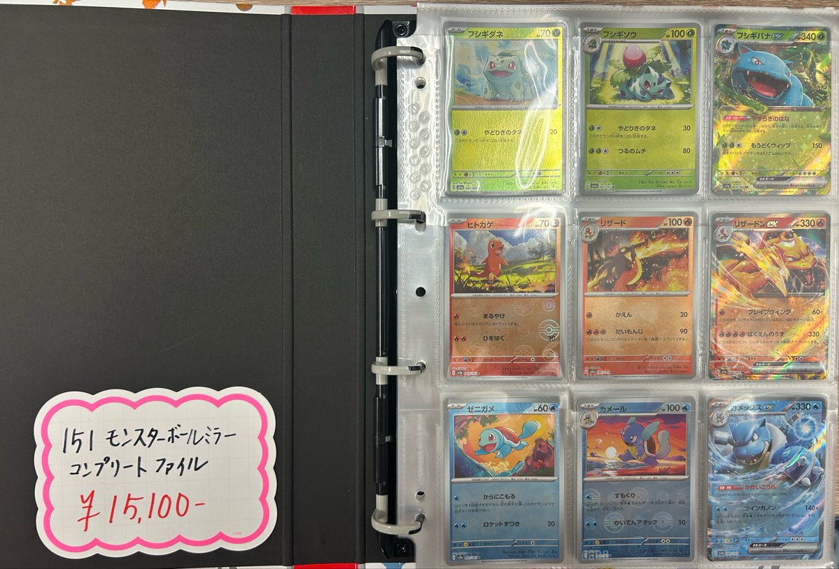 ✨✨入荷情報✨✨ 151 モンスターボールミラー コンプリートファイル