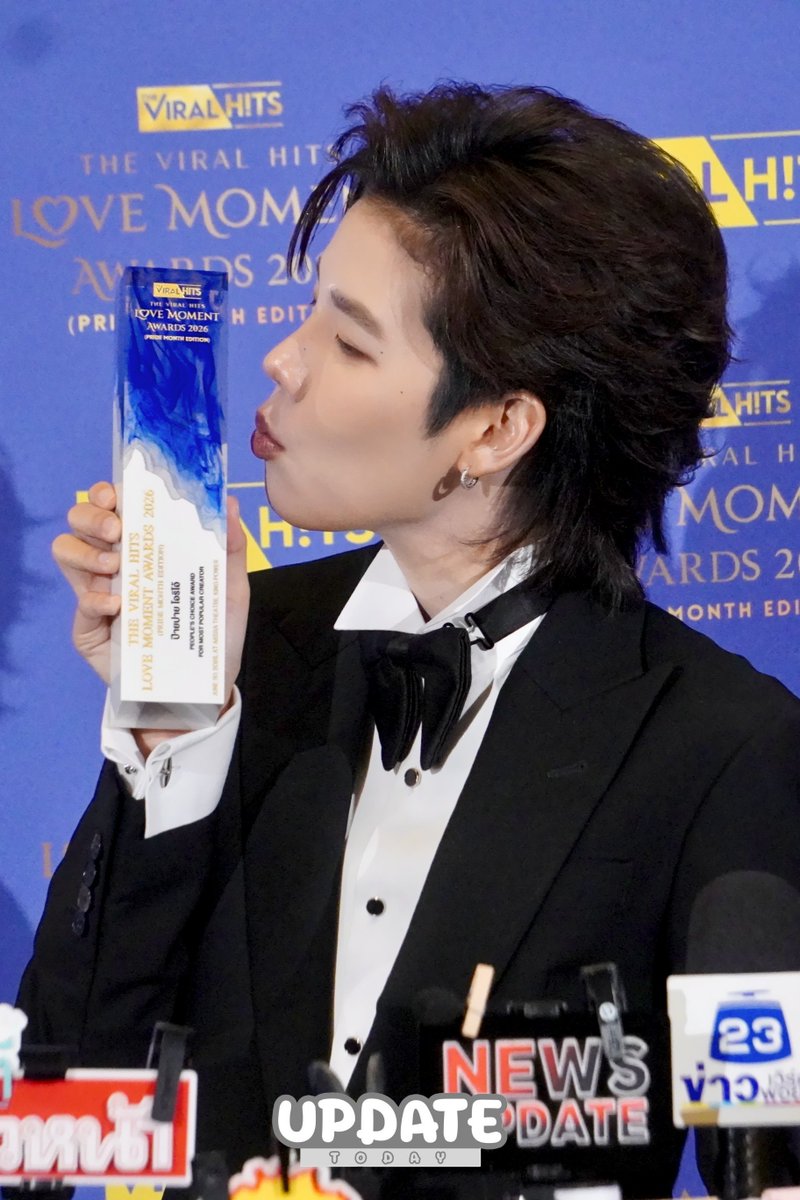 Update__today's tweet photo. [CLIP] สัมภาษณ์ "ป๊ายปาย โอริโอ้" คว้ารางวัล "ครีเอเตอร์ยอดนิยมแห่งมหาชน" ในงาน "The Viral Hits Love Moment Awards 2026" 🏆✨

📹 https://t.co/WxweC1hVf6

PAIPAI MY POPULAR CREATOR
#ป๊ายปายโอริโอ้ #cnp_orio
#TheViralHits
#LoveMomentAwards2026
#TheViralHitsLoveMomentAwards2026
#UPDATETODAY #ข่าว #ข่าวบันเทิง