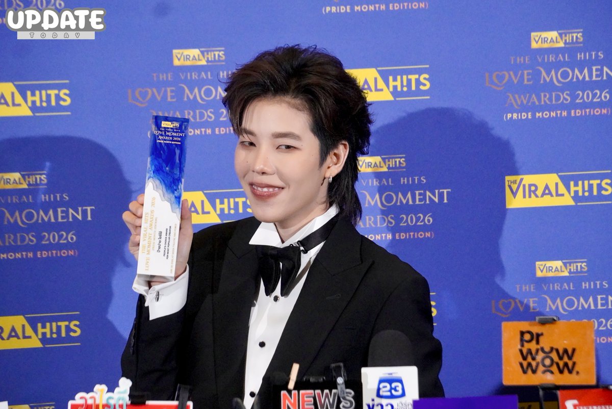 Update__today's tweet photo. [CLIP] สัมภาษณ์ "ป๊ายปาย โอริโอ้" คว้ารางวัล "ครีเอเตอร์ยอดนิยมแห่งมหาชน" ในงาน "The Viral Hits Love Moment Awards 2026" 🏆✨

📹 https://t.co/WxweC1hVf6

PAIPAI MY POPULAR CREATOR
#ป๊ายปายโอริโอ้ #cnp_orio
#TheViralHits
#LoveMomentAwards2026
#TheViralHitsLoveMomentAwards2026
#UPDATETODAY #ข่าว #ข่าวบันเทิง