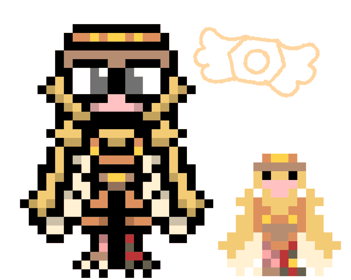 Shrededcheese's tweet photo. some pixel art of Wingnut cuz I felt like it :)
#oc #art #pixelart https://t.co/6kQUvExKXf