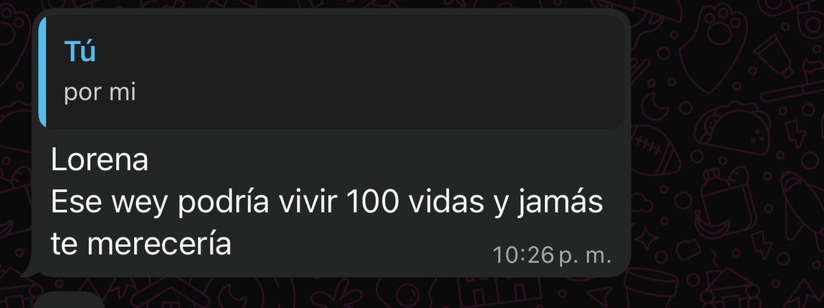 Lore_LTorres's tweet photo. Te amo, elegirte fue en lo único en lo que no me he equivocado. https://t.co/B3LrIIkfLO