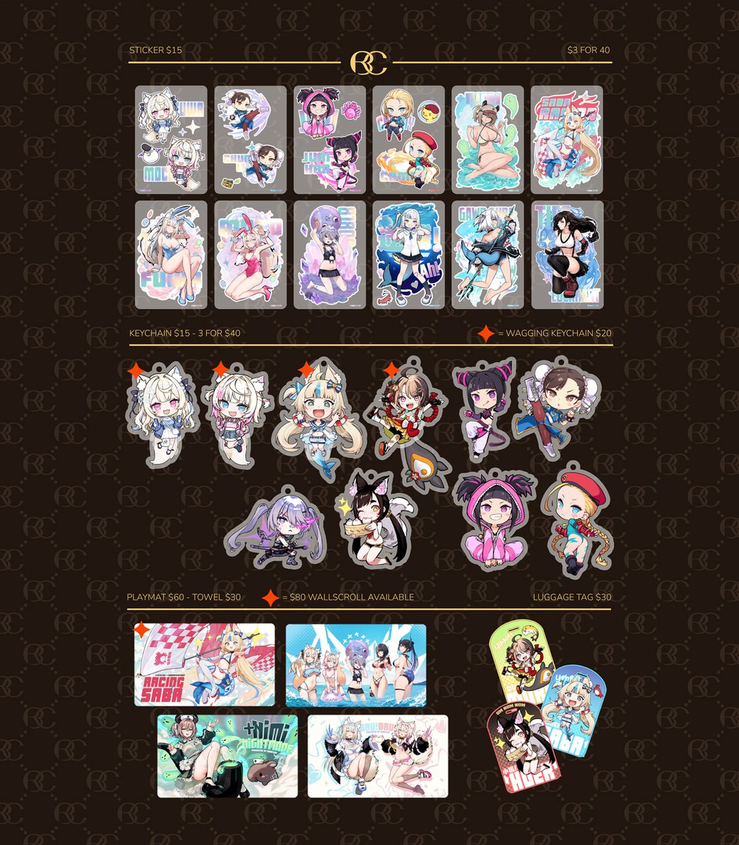 RobotCatArt's tweet photo. My catalog for AX 2026!  There's a lot of new stuff https://t.co/ydEFyiyU0S