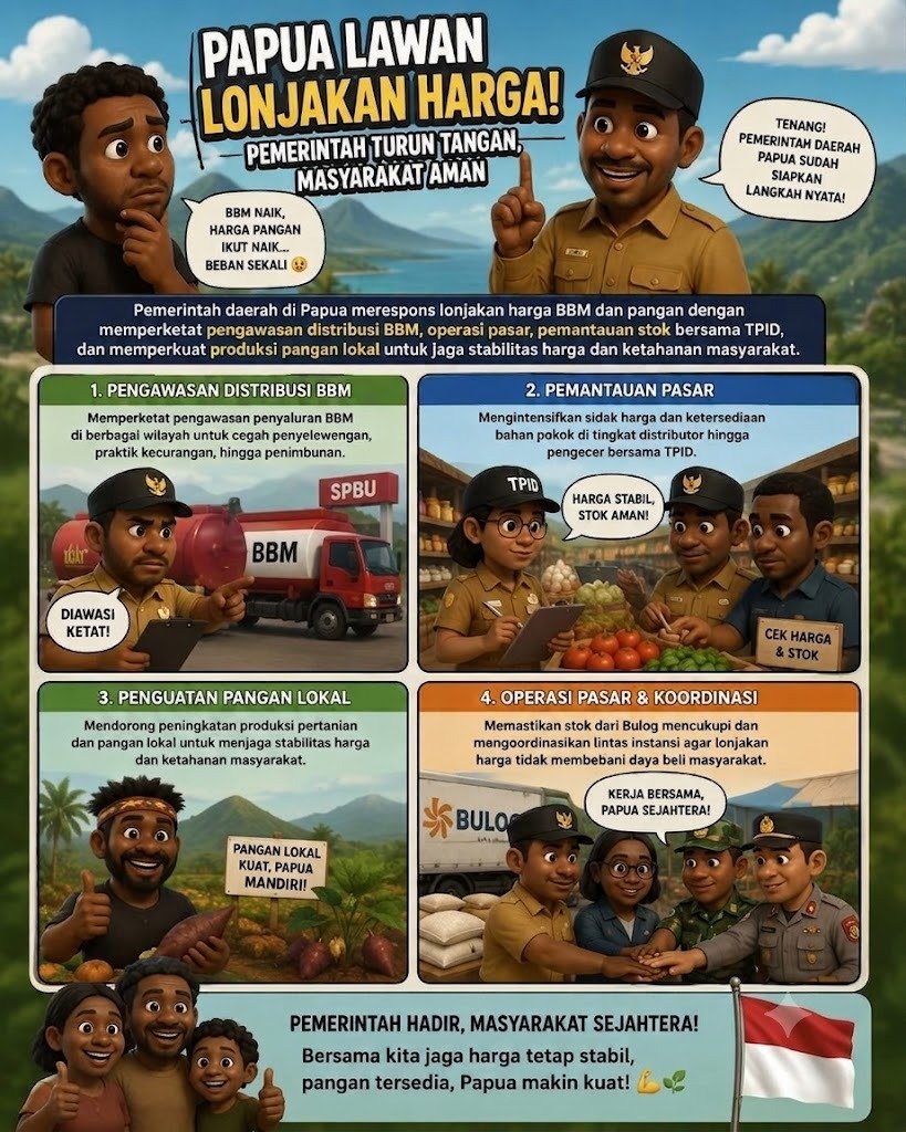naravelyn_'s tweet photo. Kerja sama semua pihak pastikan kebutuhan terpenuhi, menuju Papua Sejahtera dan mandiri https://t.co/2Bsq5NvlJA
