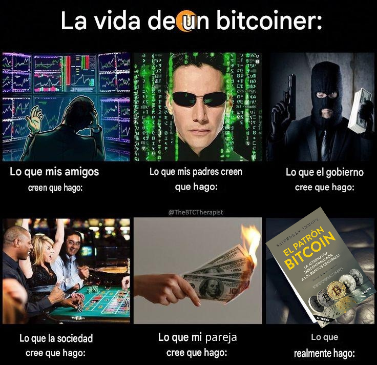 stephan_serrano's tweet photo. La vida de un bitcoiner: https://t.co/rgdP07nPIy