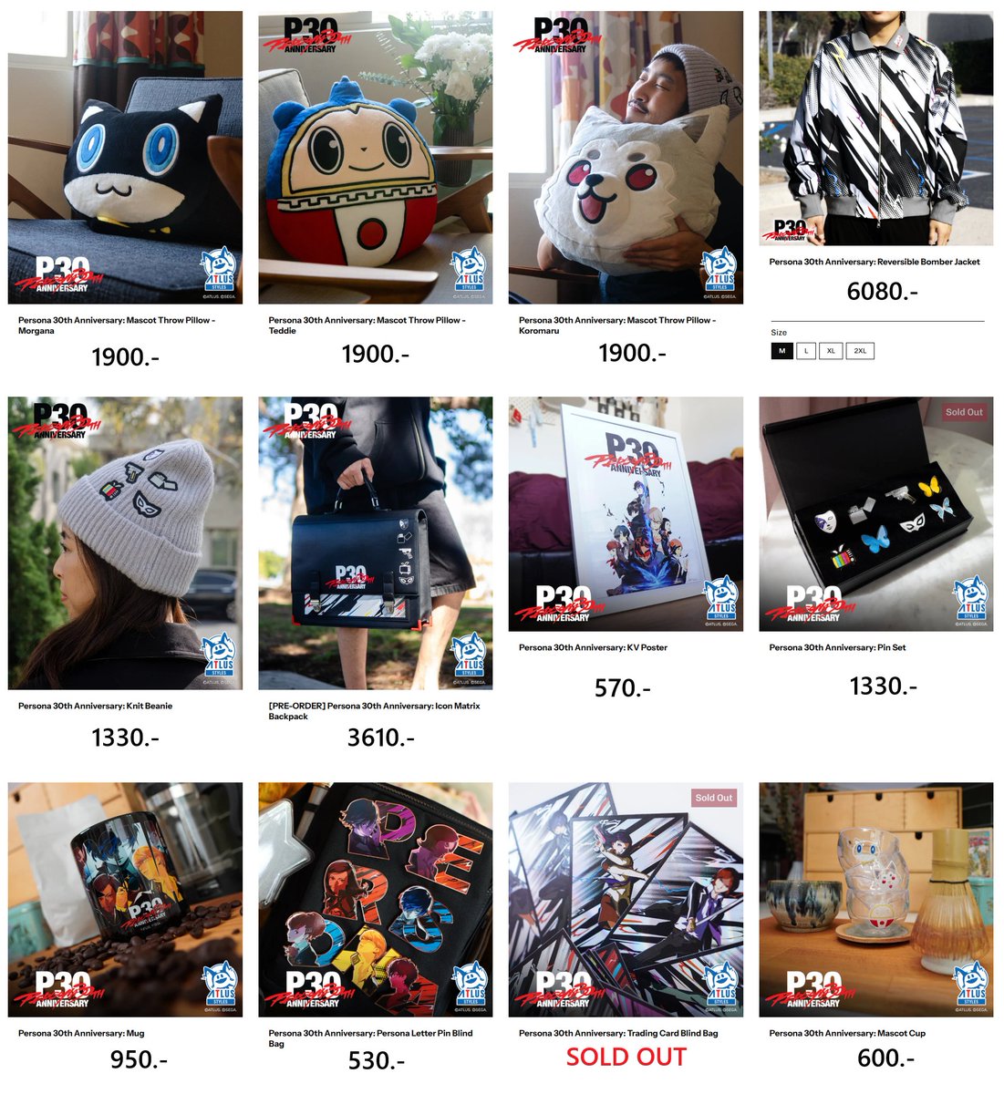 MurasakiKago's tweet photo. #ตลาดนัดPersona #ตลาดนัดเพอโซน่า 
PERSONA - ANIME EXPO 2026🇺🇸Goods
~Zone : Persona 30th Anniversary~
ราคาสินค้าไม่รวมค่าขนส่งระหว่างอเมริกา-ไทย คิดตามน้ำหนักจริงของสินค้า กรัมละ0.9รวมค่านำเข้าภาษีแล้ว
กำหนดการณ์สินค้าเข้า : ภายในช่วงปลายQ3-ต้นQ4 (กันยา-ธันวาคม) 
สั่งซื้อ : DM https://t.co/Cqe7EFQULz
