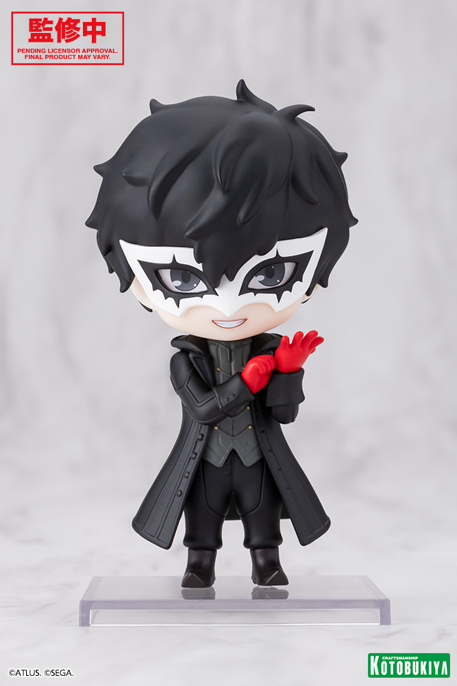 Kotobukiya_EN's tweet photo. Persona 3 Reload Protagonist and Persona 5 Royal Joker join the OSHI WORKS Mini lineup!

OSHI WORKS, a series featuring various titles at an affordable price, now has a mini line!

Pre-orders are expected to open this summer for around $13.99!

#P3R #P5R #AX2026 https://t.co/MNAwIoBFRe