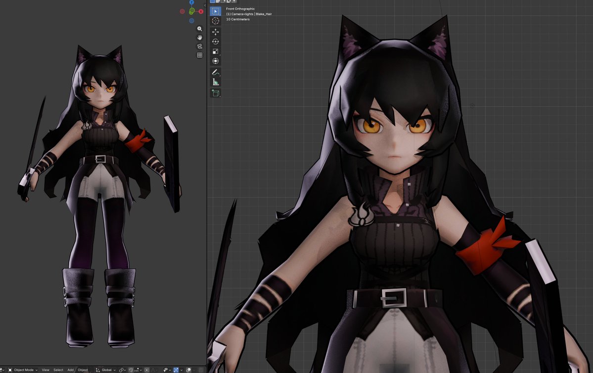 Hiru3152's tweet photo. messed up Blake 🐱 https://t.co/g1SXFfVOmB