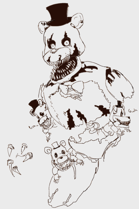 mauditeaffaire's tweet photo. thought abt fnaf tonight lel https://t.co/VCvcGoQ2Kg
