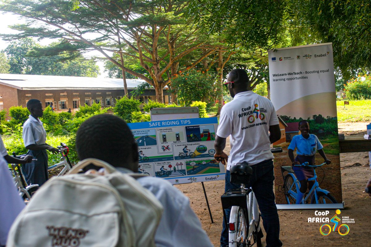 coopafrica's tweet photo. Bicycle maintenance and repair trainings Adjumani
Learners and school bicycle committee members in Adjumani are gaining practical bicycle maintenance and repair skills to handle breakdowns and keep bicycles roadworthy for school journeys.
#WeTeachUG #WeLearnUG https://t.co/tq59J5TvOv