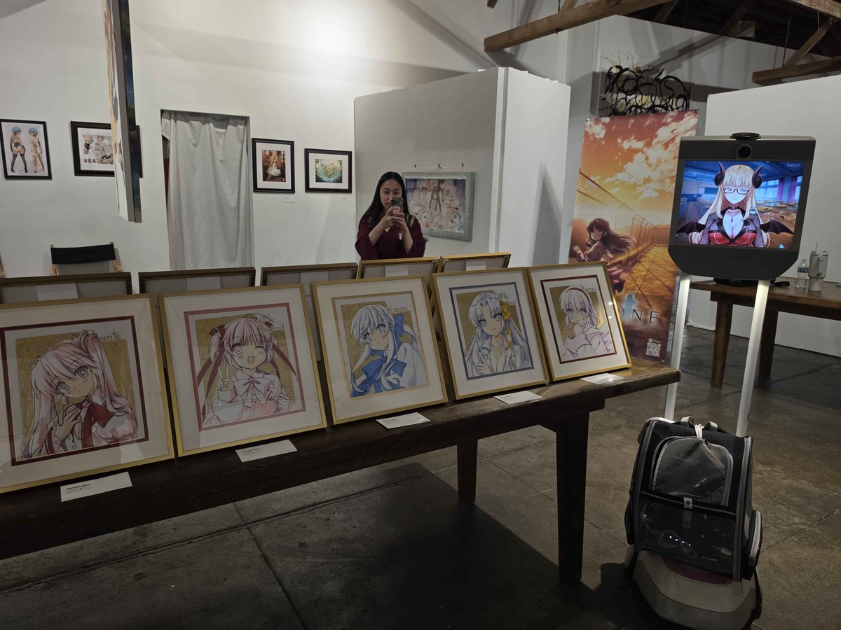 tane_tenshi's tweet photo. It was so much fun to explore the Yabai Gallery! It was wonderful to see all of the beautiful artwork from so many talented artists❤️
Thank you so much @jastusa @J18Publishing @The_VTRC for having me! ☺️ https://t.co/TA4PVeebaZ