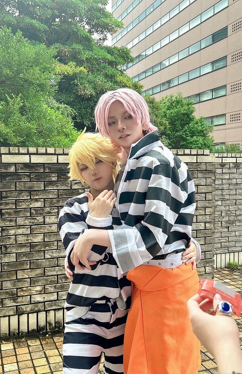 yue_momo24's tweet photo. ⚠︎cos/LD1
ルキジャン🩷💛

オフショなんだけどめちゃ好きなので投

💛@Bj1ru 
📸@chatnoir_11_08 https://t.co/VySyKQPoUZ