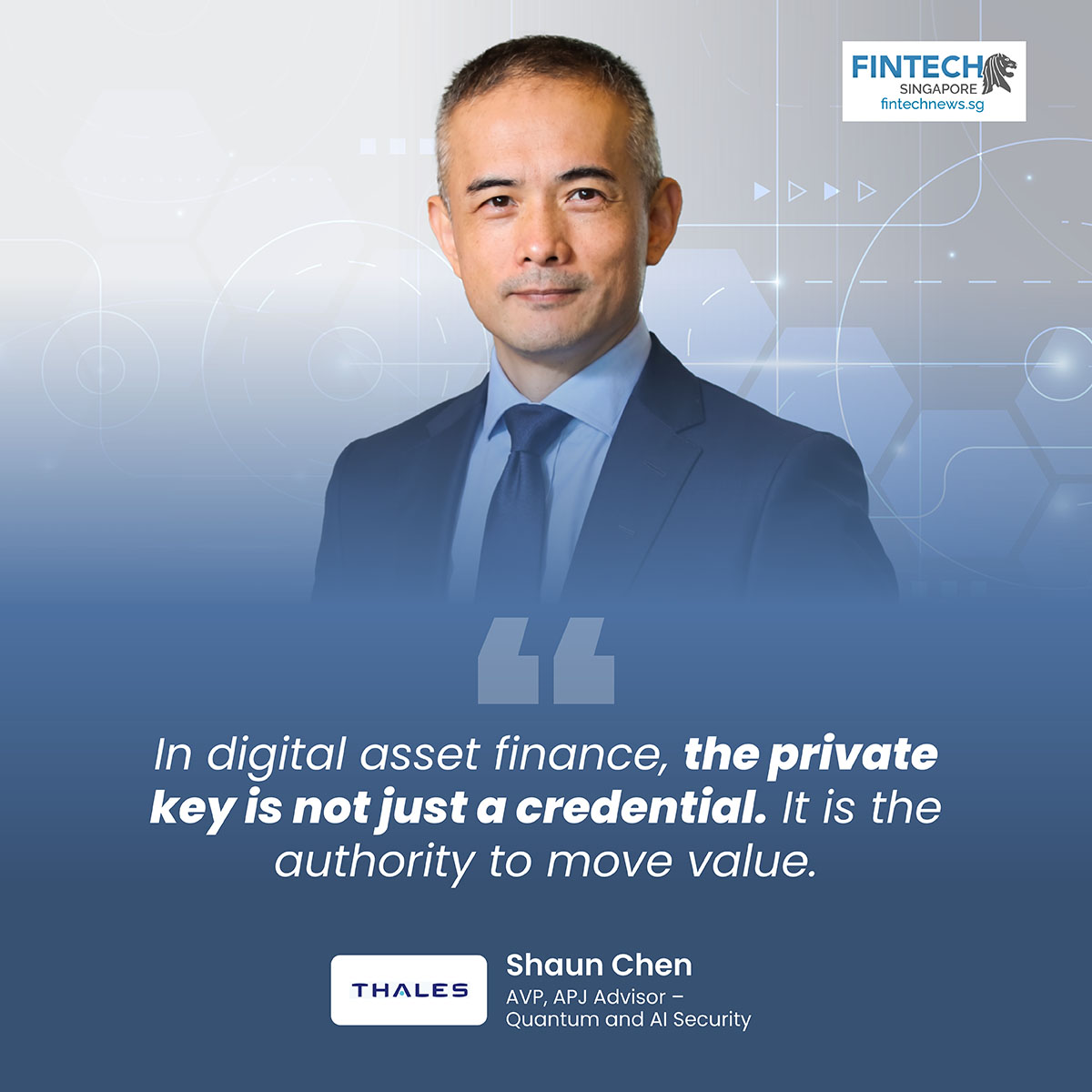 FintechPH's tweet photo. Shaun Chen of Thales explains why banks and fintechs need to treat key security as core infrastructure.

Read here: https://t.co/1iE2vzxwbH

#fintech #digitalasset #security https://t.co/l32nS5ovOe