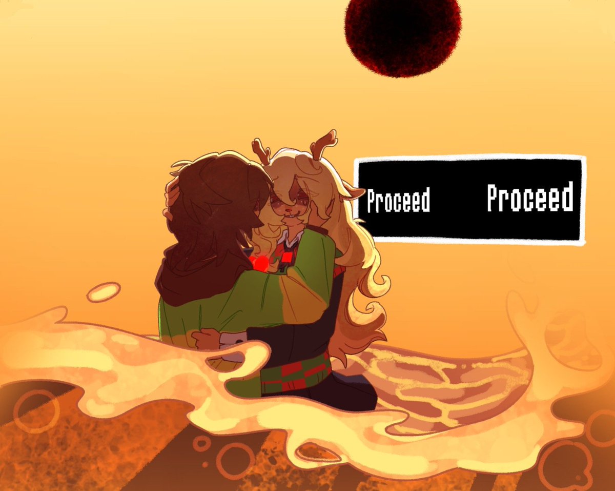 wavesideley's tweet photo. #deltarunespoilers the words i want to hear https://t.co/b4Pba0FJVe