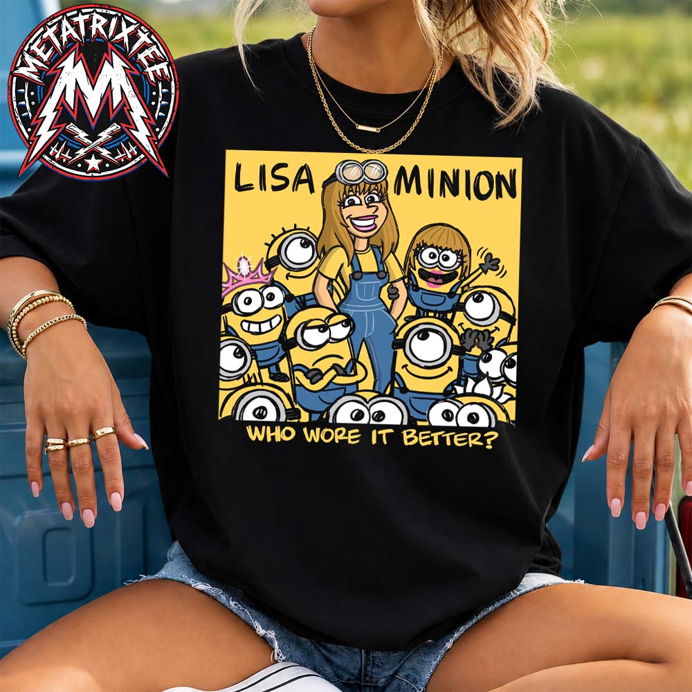 metatrixtee's tweet photo. Lisa vs. Minions: Who wore it better? 🤔💛 Going completely bananas for this "Lalisa" vintage tee! A must-have for Blinks and Minion lovers alike. 💅🍌

👉 Get yours here: https://t.co/XvLiFaA79d

#Lisa #Minions #Lalisa #BLACKPINK #Blink #VintageTee #StreetStyle https://t.co/FaM4l51j0N