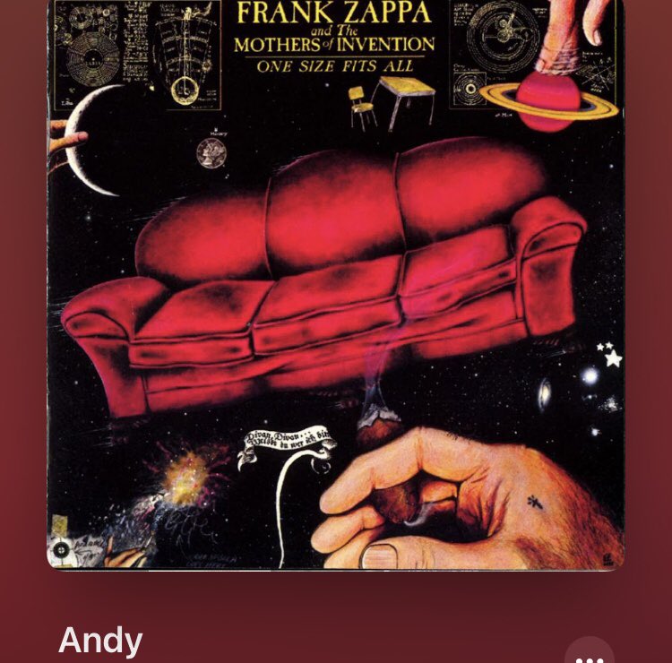 ryunosuke_h's tweet photo. #Nowplaying
Andy -
Frank Zappa and The Mothers of Invention
(One Size Fits All)
#TomFowler #70s #万物同サイズの法則 #FrankZappa #MOI #名盤
https://t.co/19sRBcsECA https://t.co/keD1ws9nhr