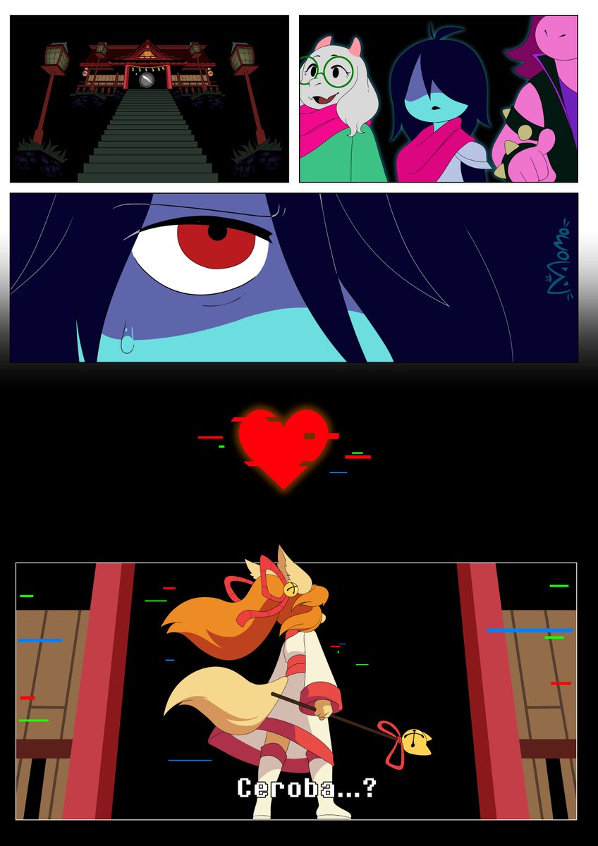 Momothekatt's tweet photo. Meanwhile in Deltarune...
This chapter gave me nostalgia https://t.co/QejoiEHqdk