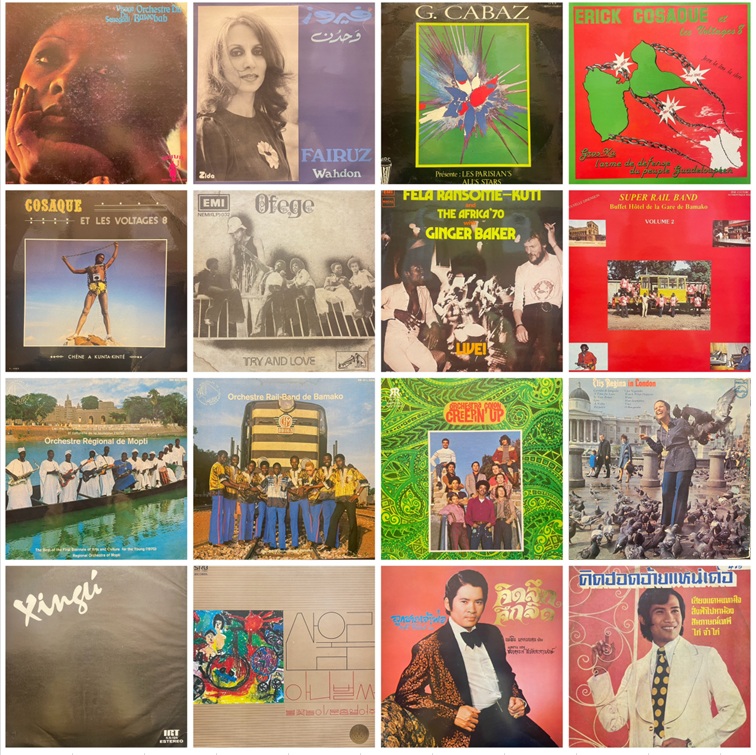 7/4(土)開催「WORLD MUSIC Vinyl Sale」世界の音楽廃盤レコードセール