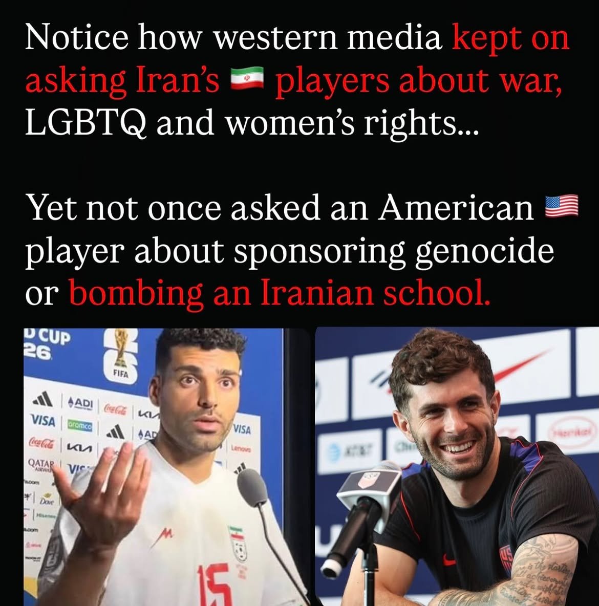 Malcolm_Pal9's tweet photo. The bias of Western media is on full display. https://t.co/MfuOqp4e9Z