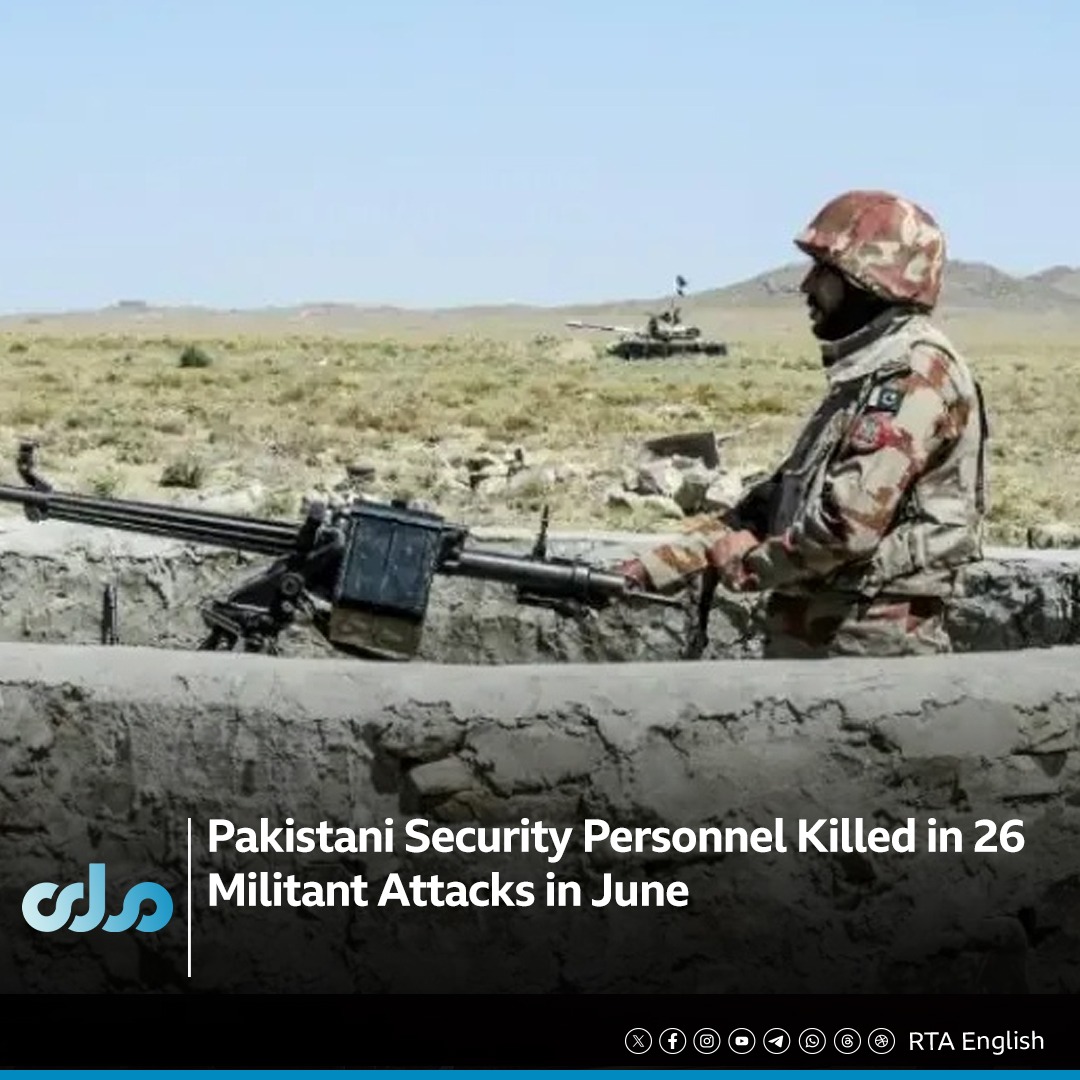 zahidmonir66's tweet photo. At least 78 people, including 26 Pakistani security personnel, were killed in militant attacks across Pakistan in June, according to the latest monthly report by the Pakistan Institute for Conflict and Security Studies (PICSS). https://t.co/pXNt6Z3QRY