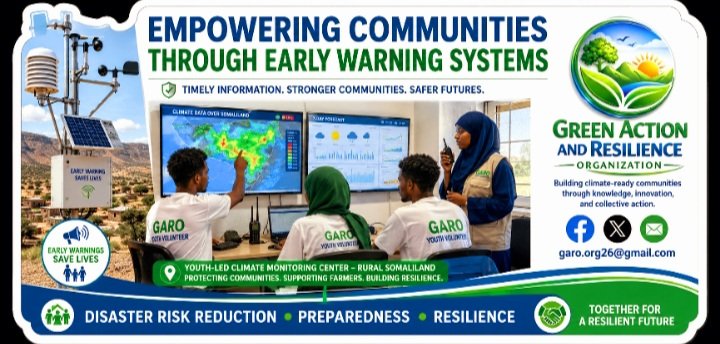 GARO3x's tweet photo. 📊 Early Warning Systems &amp; Disaster Risk Reduction (DRR)
#DisasterPreparedness #DRR #ClimateData #Localization #GARO https://t.co/km97n35GLy