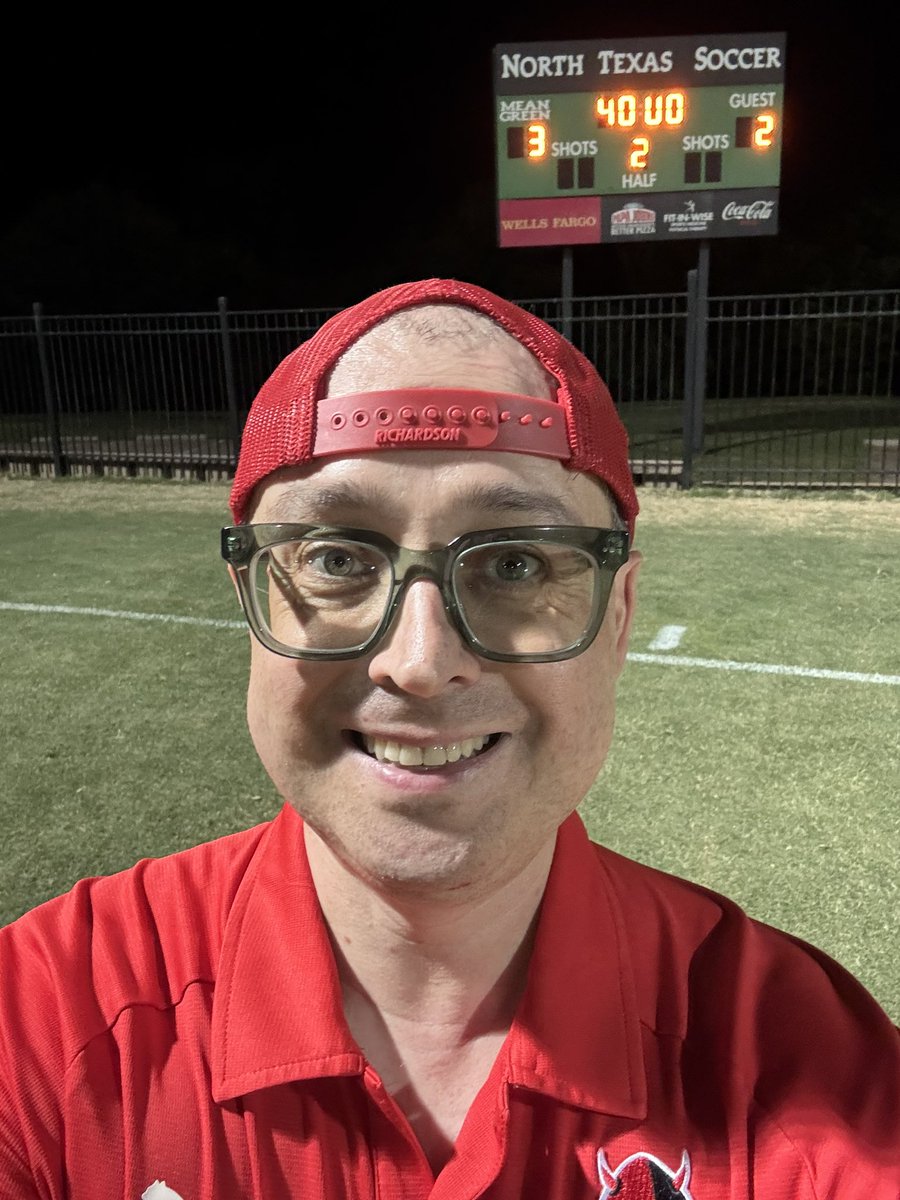 FJGreene's tweet photo. The @DentonDiablos. What a team. Give up two goals before the first hydration break. So what. All they do is just come out in the 2nd half and create chaos and goals. On to the last 2 games of the regular season. #SomosDiablos https://t.co/94rajffOvO