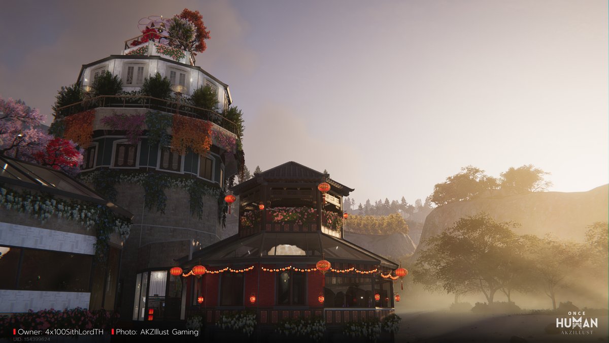 AKZIllustGM's tweet photo. Once Human | Base Tour (No.1) 🌸⛩️ Part.1
⭐ Owner: 4x100SithLordTH
📷 Photo: @AKZIllustGM
Hope this serves as a good reference for you guys!
#OnceHuman #OnceHumanBuilding #OnceHumanBase #BaseDesign #ワンスヒューマン #OnceHuman_JP #VirtualPhotography https://t.co/l1HiyQzdcn