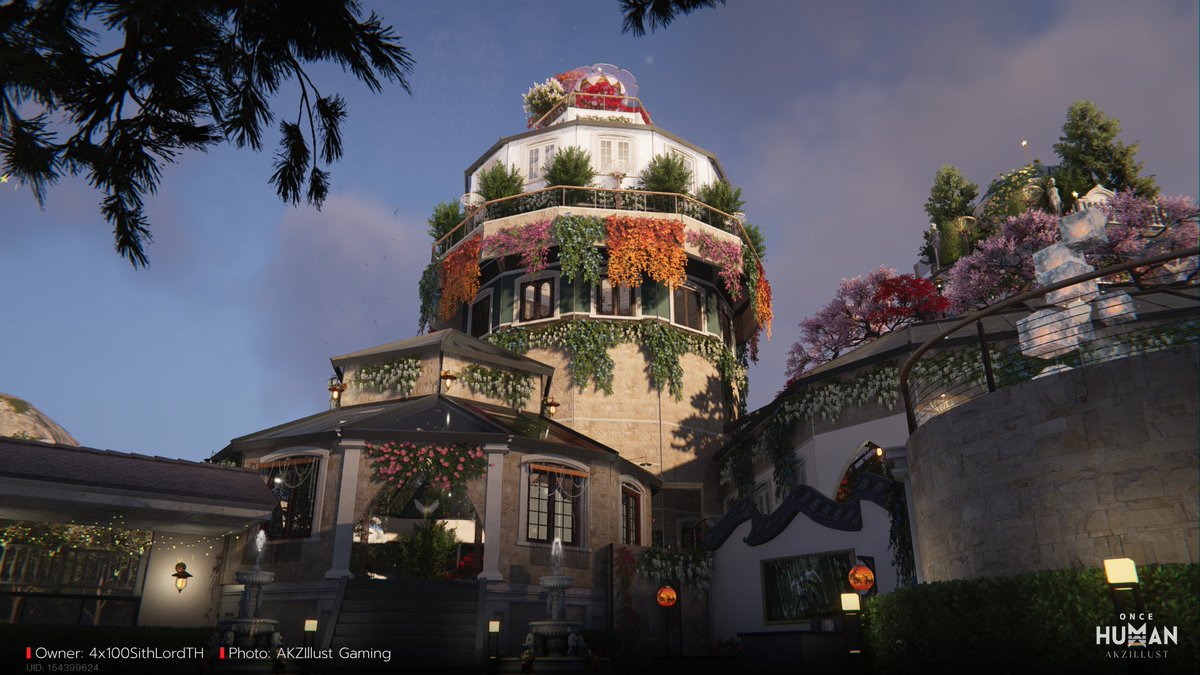 AKZIllustGM's tweet photo. Once Human | Base Tour (No.1) 🌸⛩️ Part.1
⭐ Owner: 4x100SithLordTH
📷 Photo: @AKZIllustGM
Hope this serves as a good reference for you guys!
#OnceHuman #OnceHumanBuilding #OnceHumanBase #BaseDesign #ワンスヒューマン #OnceHuman_JP #VirtualPhotography https://t.co/l1HiyQzdcn