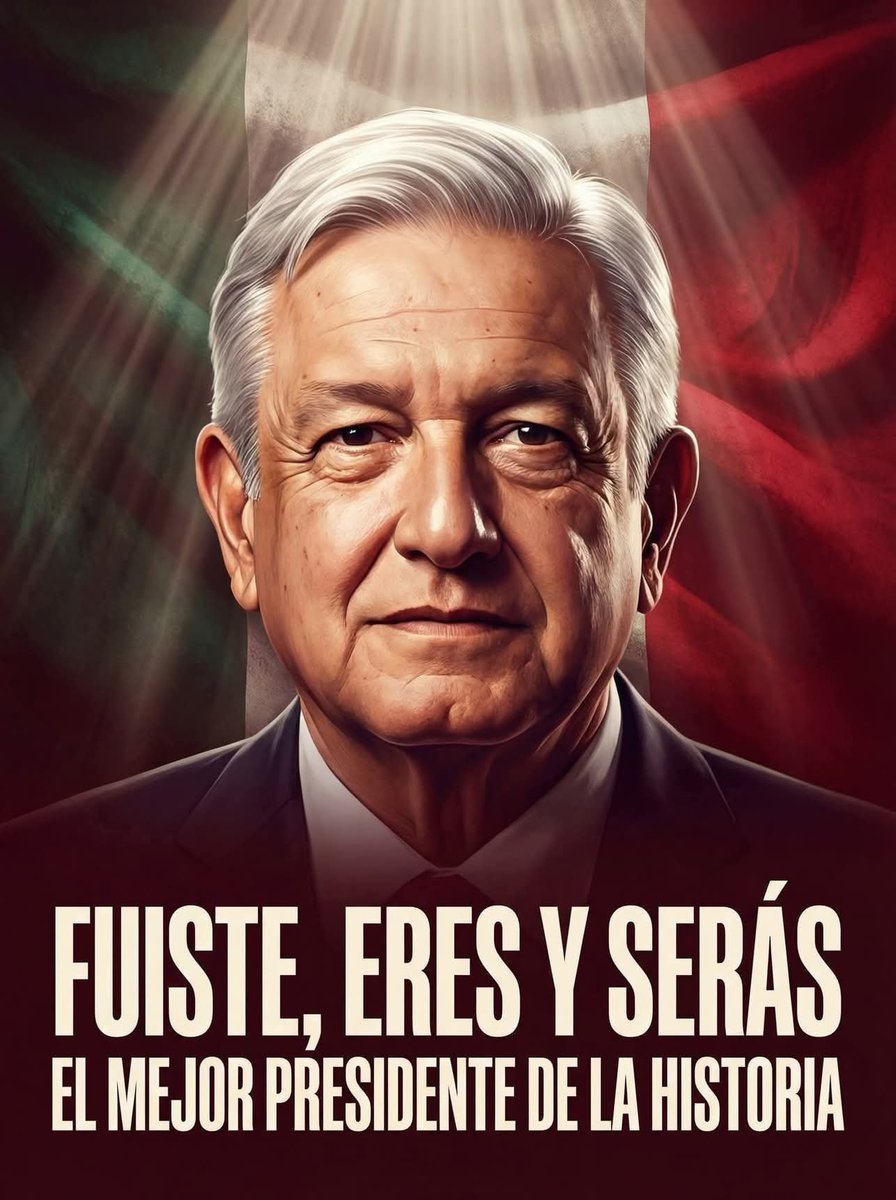 act_just's tweet photo. @epigmenioibarra El mejor presidente de la historia no solo cambio la política, sino la moral y la espiritualidad de todos los mexicanos. 🤠👏🎉🍾 https://t.co/25OqYPbFbm